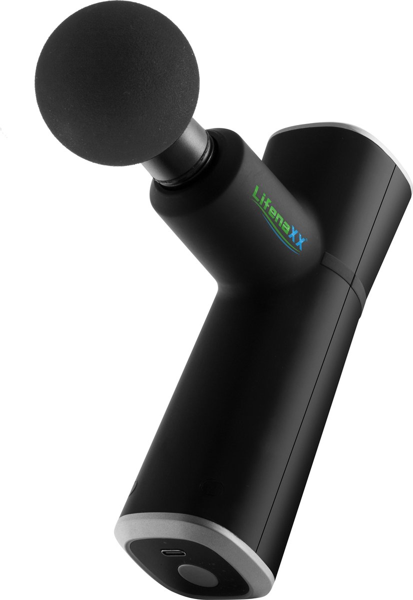Technaxx LX-025 Massage Gun Universeel Zwart en Zilver