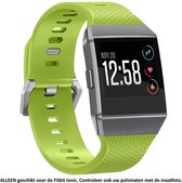 Siliconen Bandje Groen / Lichtgroen / Limoen / Lime voor Fitbit Ionic - Gesp – Armband Green - Polsbandje