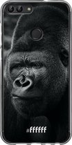 Huawei P Smart (2018) Hoesje Transparant TPU Case - Gorilla #ffffff