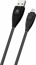 Rico Vitello Micro snel oplaadkabel- datakabel naar USB, extra sterk 1 meter/ hoge kwaliteit/geschikt voor Samsung S7 edge- S7-S6 edge +-S6 edge-S6- Samsung  J en A serie Huawei/HT