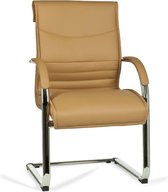 Pippa Design sledestoel bezoekersstoel - karamel