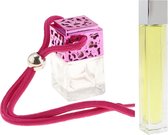 Car Perfume | Luchtverfrisser | Just Envy | Auto verfrisser | Incl. 10ml navulling | Roze