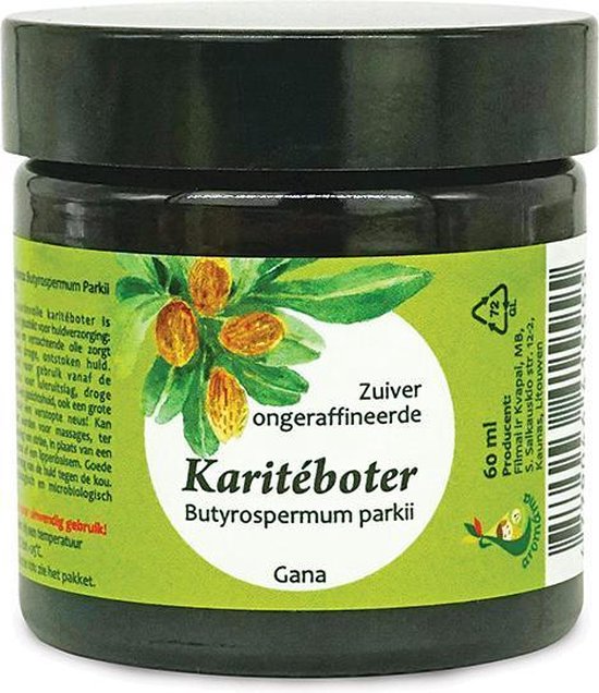 Zuiver ongeraffineerde Karitéboter 60 ml | bol.com