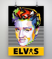 Poster Pop Art Elvis Presley - 50x70cm