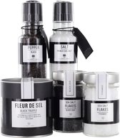 The Spice Tree - Zoutpakket - Wit Zout - Zwart Zout - Fleur de Sel Truffel