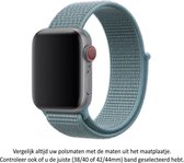 Blauwe Horloge Band voor Apple