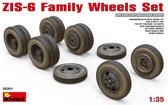 MiniArt ZIS-6 Family Wheels Set + Tamiya lijm