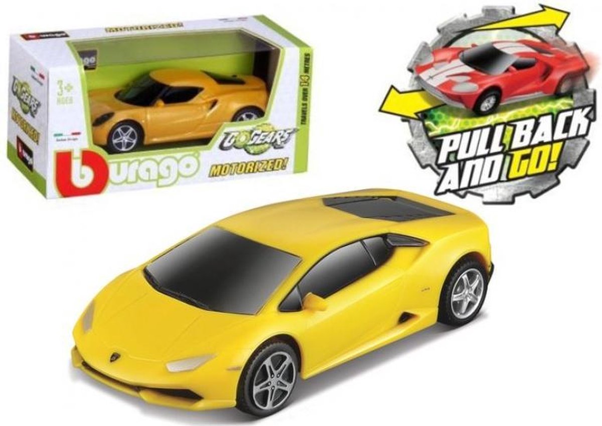 Huracan Pull Back And Go! 143 geel