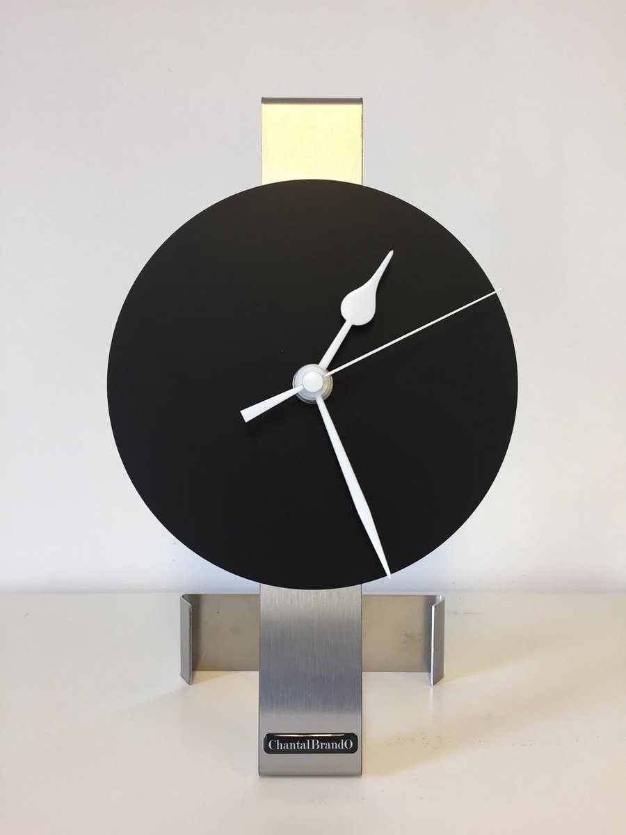 Tafelklok Black Spirit DUTCH DESIGN