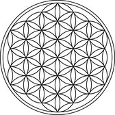 Flower of life / Levensbloem sticker set