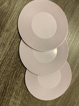 Sunplast - Vrolijk Gekleurde onderzetters - Plastic - Set van 3