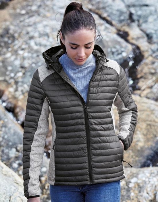 Dames outdoor crossover jacket grijs | bol
