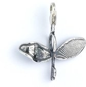 Harry Potter: Sterling Silver Flying Key w. broken wing Clip on Charm