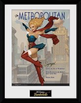 DC Comics Bombshells: Supergirl 30 x 40 cm Collector Print