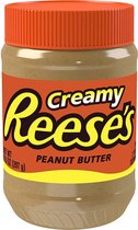 Hershey's Reese's Creamy Peanut Butter Spread - 510 Gram - Pindakaas - Vegan - Gluten vrij