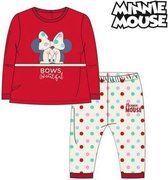 Minnie Mouse Children's Pyjama 74683 Red 18 Months