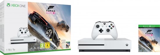 Xbox One S console 1TB + Forza Horizon 3