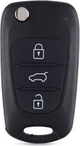 KIA - Hyundai klapsleutel behuizing - sleutelbehuizing - sleutel behuizing - 3-knops