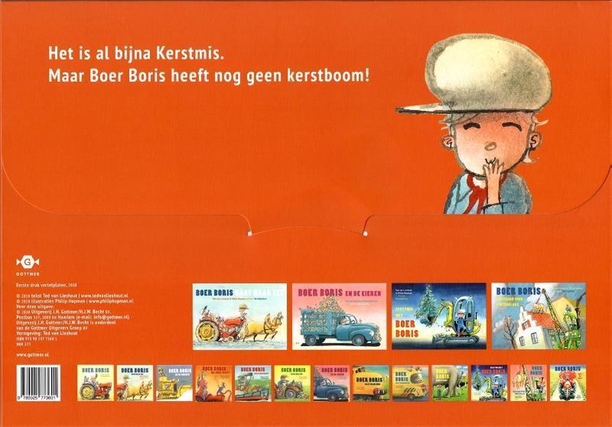 Boer Boris - Vertelplaten Kerstmis met Boer Boris, Ted van Lieshout