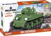 COBI 3063 M4 Sherman Tank - Constructiespeelgoed - Bouwpakket - Modelbouw - 1:48