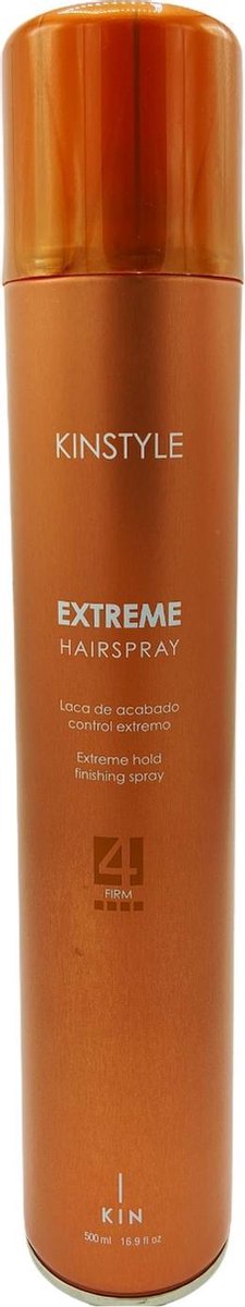 KIN Extreme Hairspray Flexible hold FIRM (4) - 500ML Kinstyle