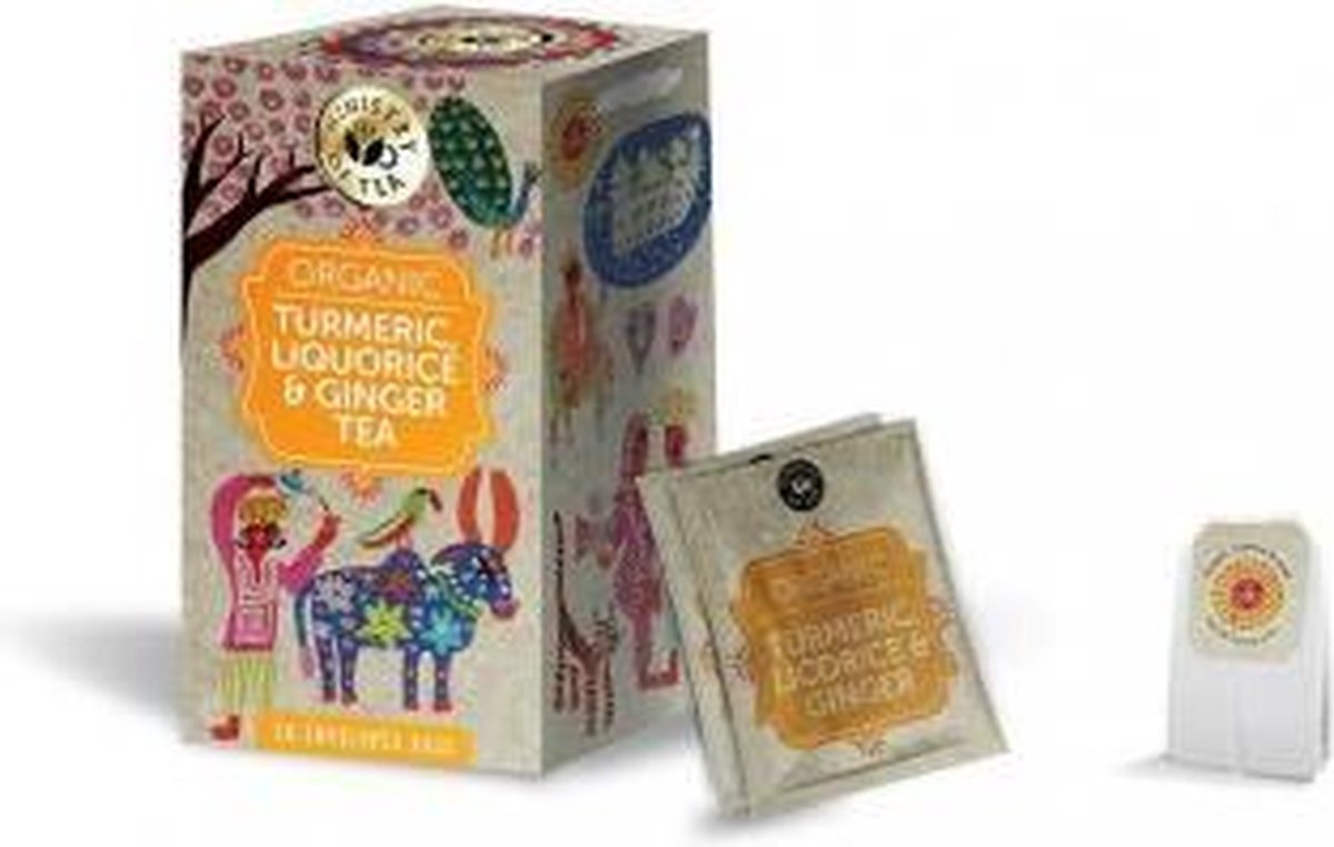 Ministry Of Tea Tumeric liquorice ginger 20 zakjes