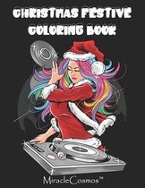 Christmas Festive Coloring Book