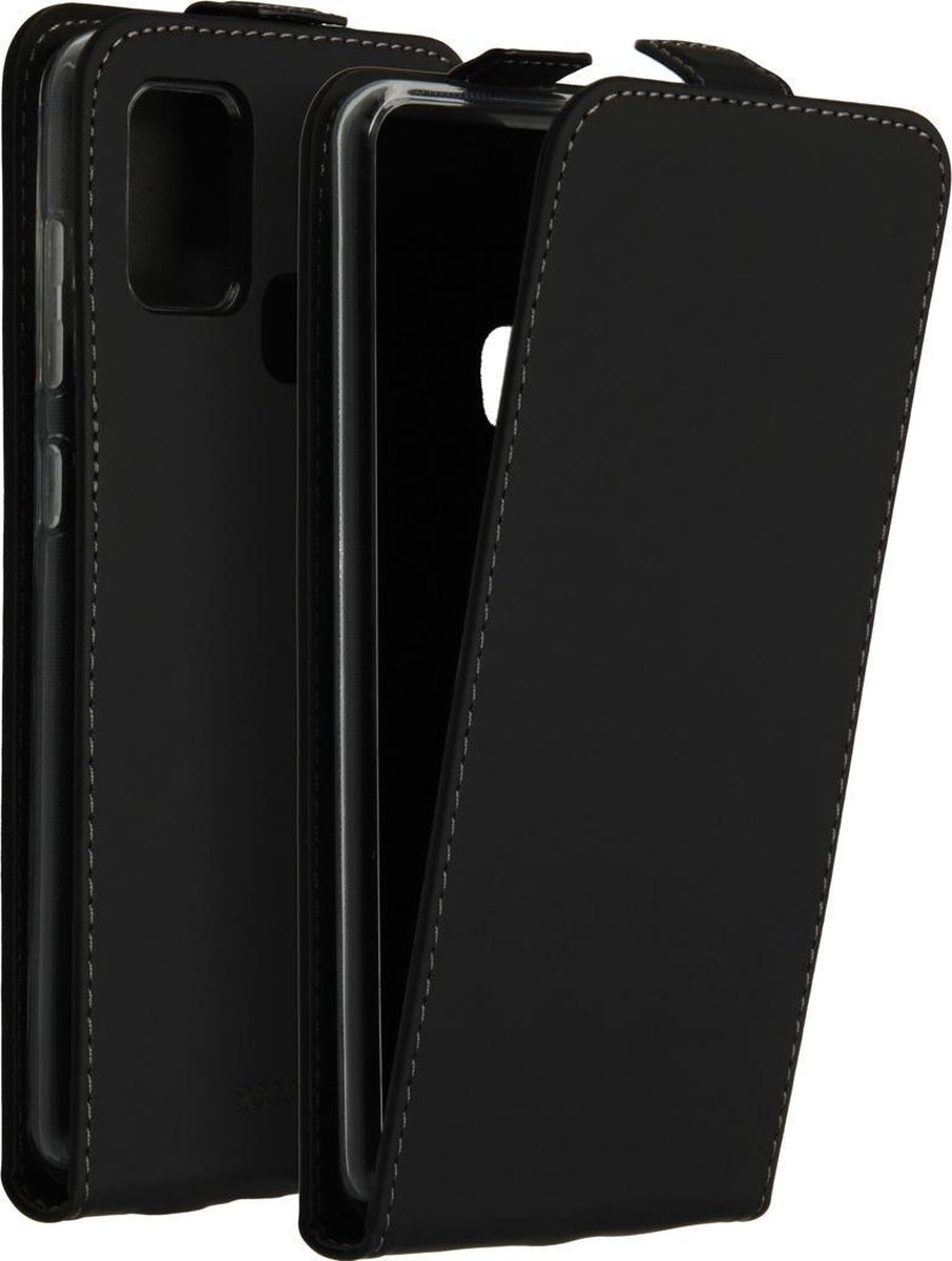 Accezz Flipcase Samsung Galaxy A21s hoesje - Zwart