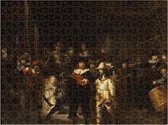 Puzzel nachtwacht | Puzzel Rembrandt | Puzzel 500 stukjes | Puzzel volwassenen (liggend)
