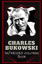 Charles Bukowski Distressed Coloring Book