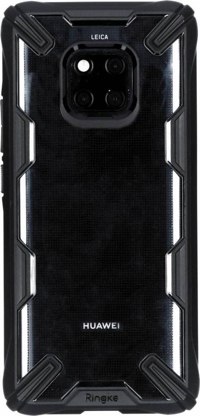 Ringke Fusion X Huawei Mate 20 Pro Hoesje Doorzichtig Zwart | bol.com