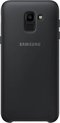 Samsung  Samsung Galaxy J6 dual layer cover - zwart