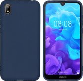 iMoshion Color Backcover Huawei Y5 (2019) hoesje - donkerblauw