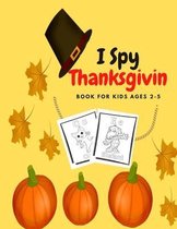 I Spy Thanksgiving Book for Kids Ages 2-5