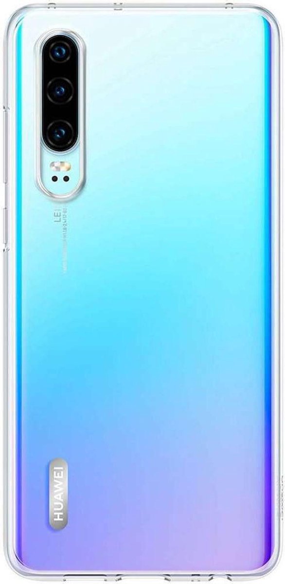 Huawei cover - TPU - transparant - voor Huawei P30