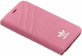 adidas Booklet Case Suede flipcover iPhone X XS - Roze