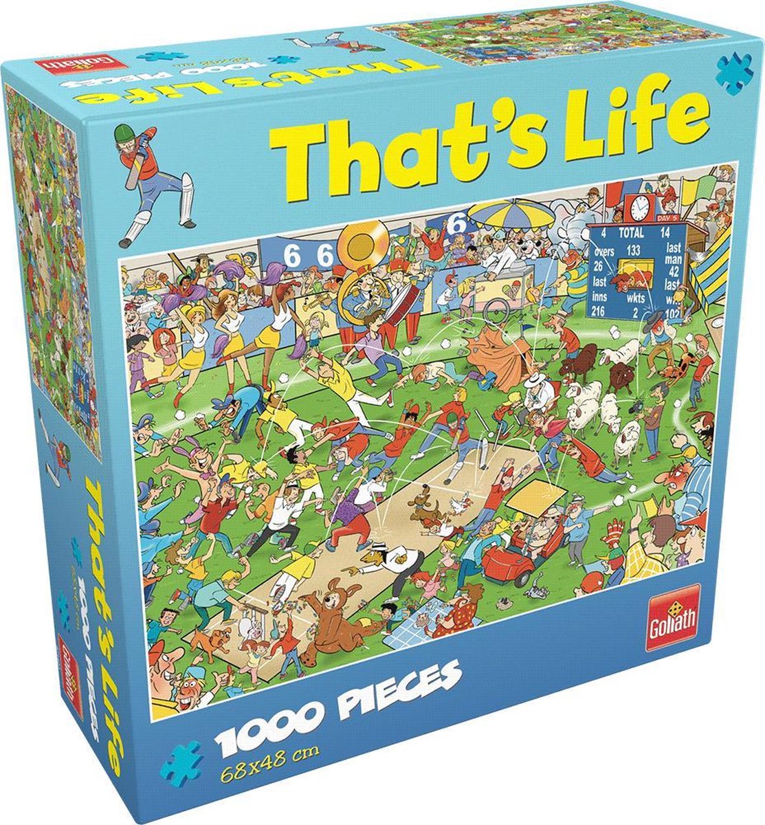 That's Life - Cricket - Puzzel 1000 stukjes | bol