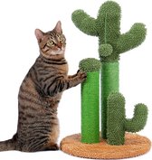 Cactus Krabpaal voor Katten - Krabpaal Cactus - Kattenspeeltje met bal