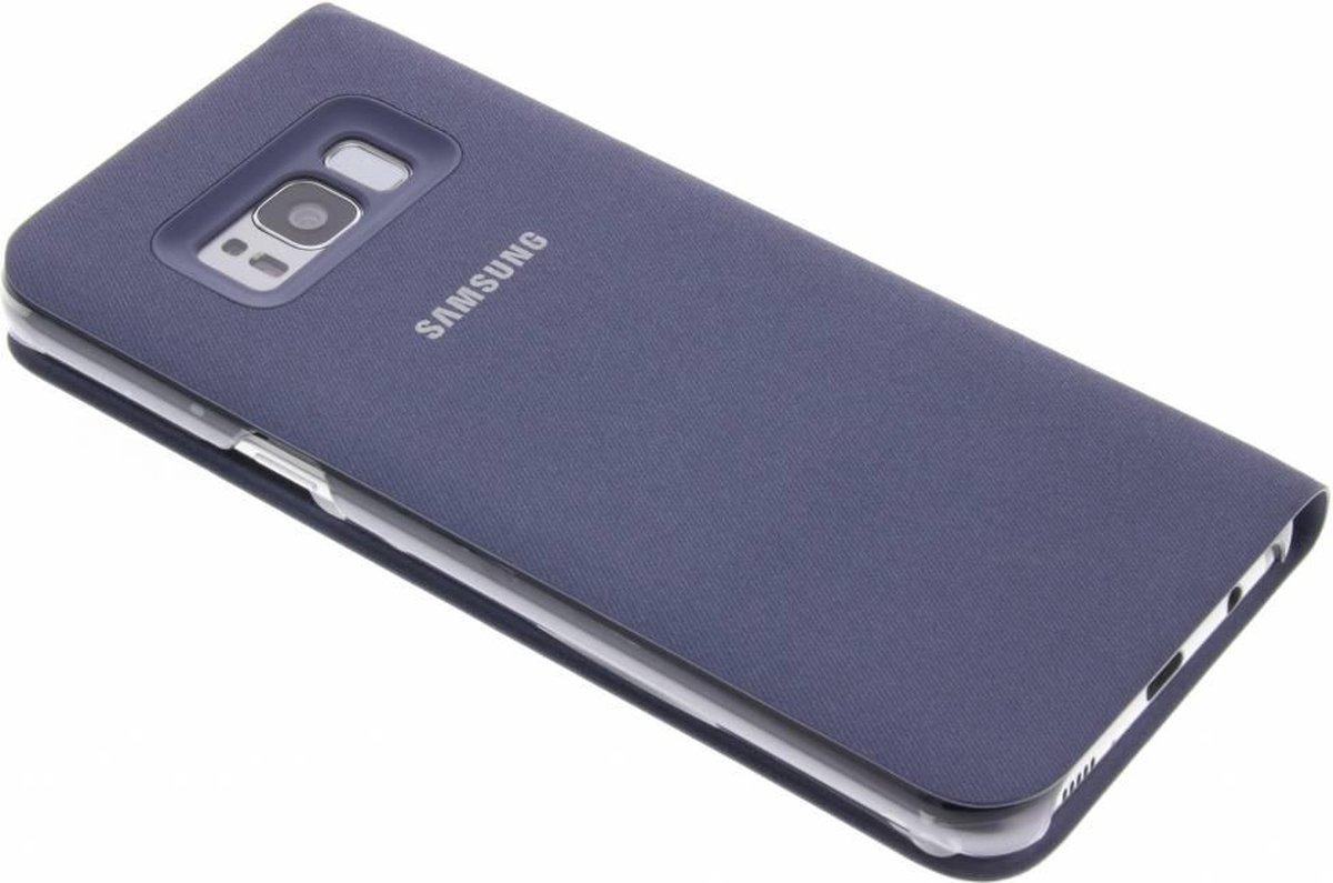 skille sig ud undulate Celebrity Samsung LED view cover - violet - voor Samsung G955 Galaxy S8 Plus | bol.com