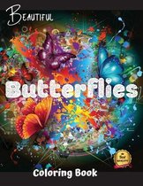 Beautiful Butterflies Coloring Book: Beautiful Butterflies to color