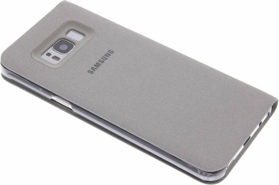 Origineel Samsung Galaxy S8 Plus Hoesje LED View Cover Zilver | bol.com