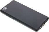 Softcase Backcover Huawei P8 Lite hoesje - Zwart