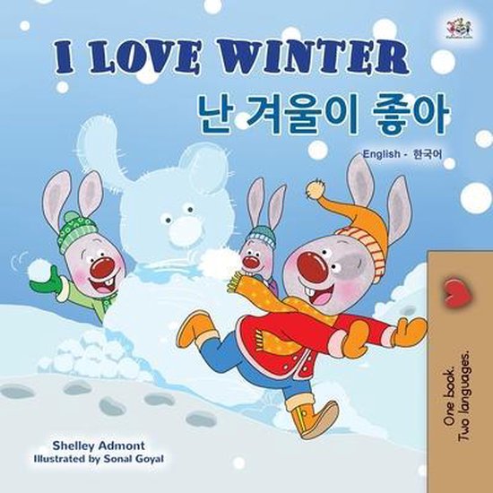 English Korean Bilingual Collection- I Love Winter (English  ... - cover