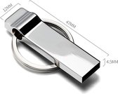 Sorprese – USB stick – 64 gb – zilver metal – USB-C – USB stick 64 gb – waterdichte USB stick