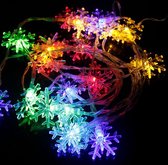 Snowflake Kerstverlichting - Multicolor - 6 Meter