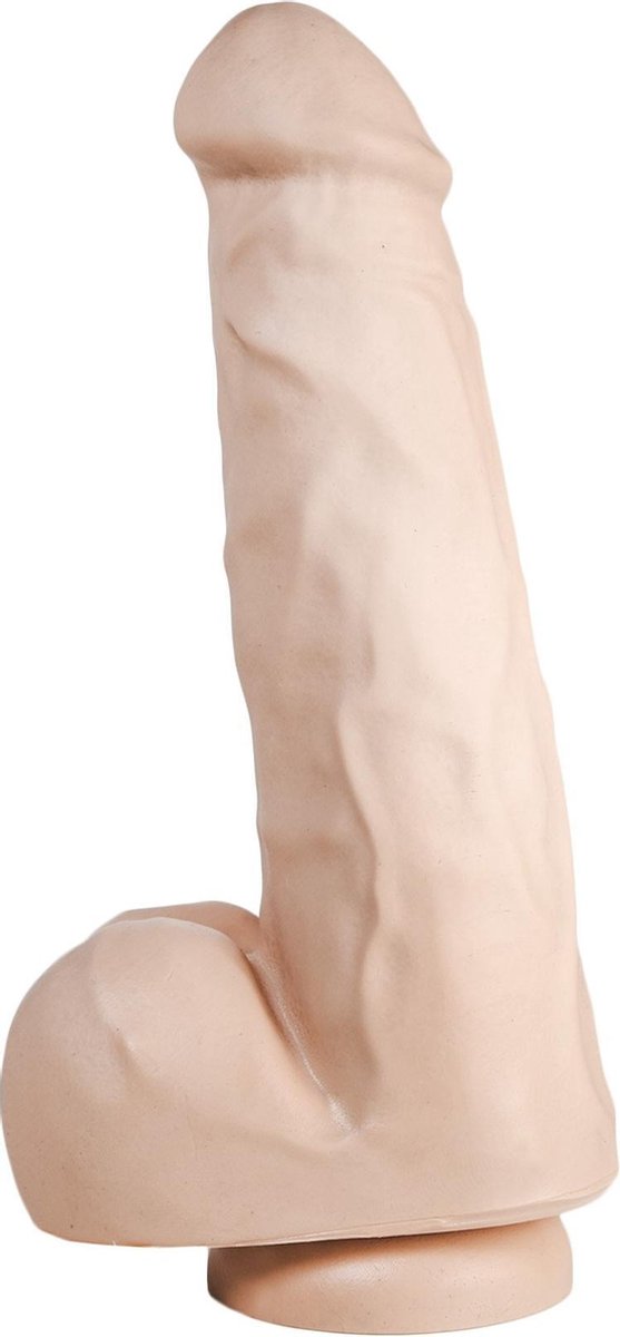515 line - Dildo Met Zuignap - Lengte 23.5 - Diameter 5.8 cm - Beige-roze
