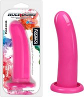 Holy Dong Jelly Dildo van vloeibare siliconen 17 cm - roze