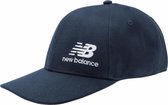 New Balance STK Snapback Cap MH934317ECW, Mannen, Marineblauw, Snapback