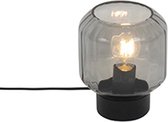 QAZQA stiklo - Moderne Tafellamp - 1 lichts - H 230 mm - Zwart -  Woonkamer | Slaapkamer | Keuken