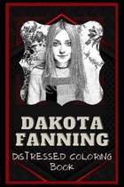 Dakota Fanning Distressed Coloring Book